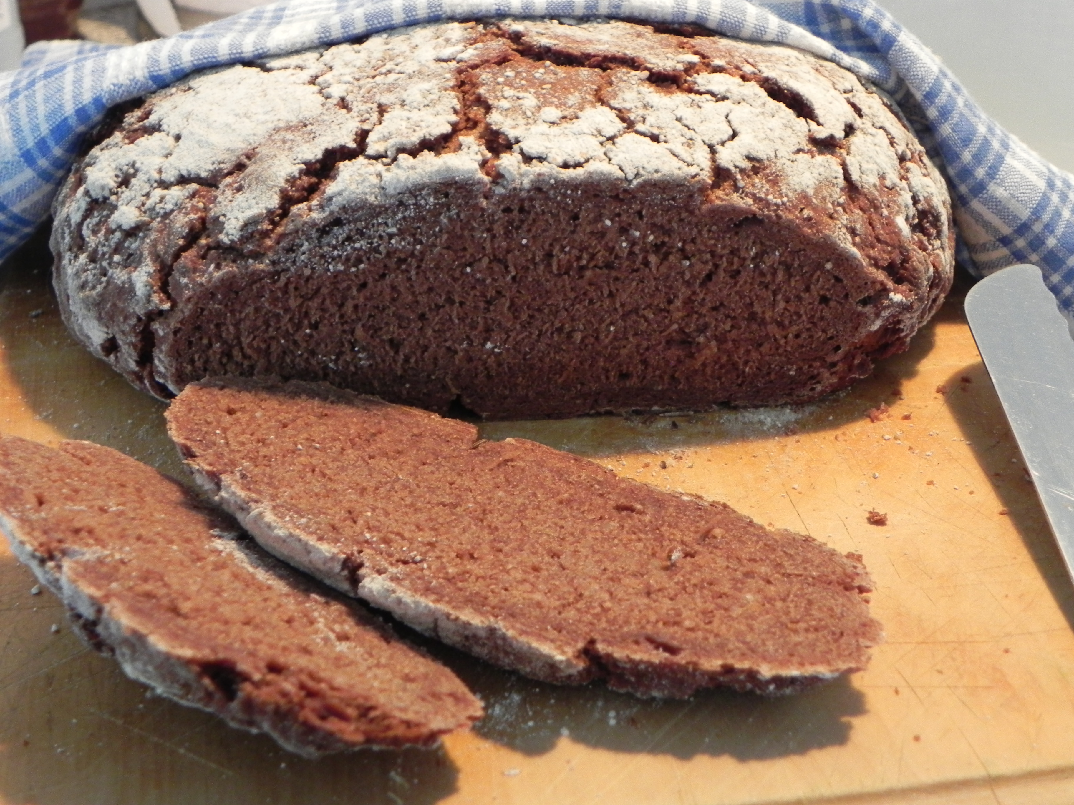 Dark Rye Flour Bread Recipe